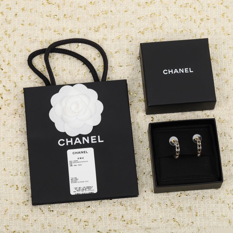Ch*el earrings